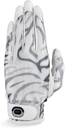 Zdjęcia - Golf Zoom Sun Style Powernet damska rękawiczka golfowa, white/zebra, biało/czar 