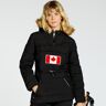 Canadian Peak Bevakacheak - Preto - Anorak Montanha Mulher tamanho M