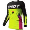 Shot Contact Tracer Motocross Jersey Amarelo XS