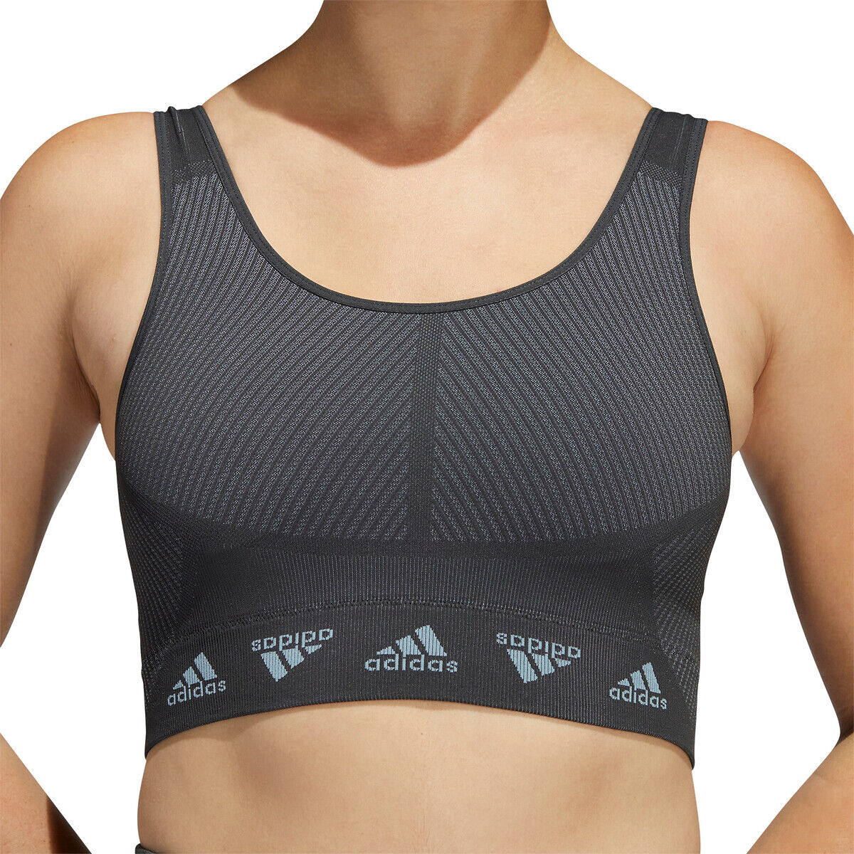 Adidas Performance Soutien de desporto - suporte leve   Cinzento