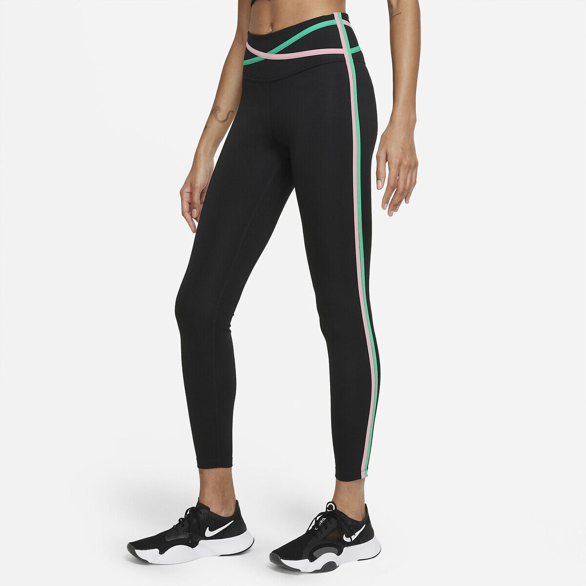 Nike Leggings 7/8 de desporto ou ioga   Preto