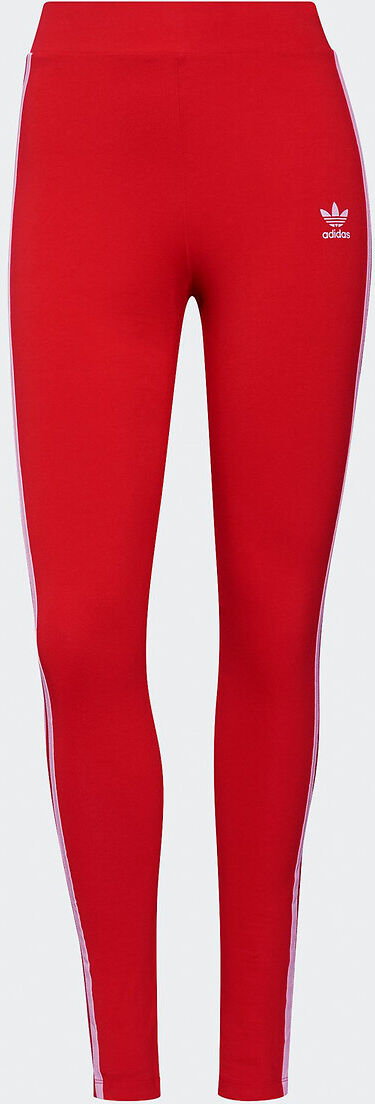 Adidas Originals Leggings Adicolor, 3 listas   Vermelho