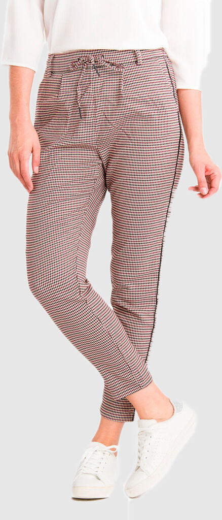 Only Calça Mulher Poptrash Only Bordeaux