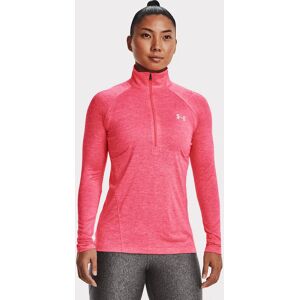 Under Armour UA Tech 1/2 Zip Twist - Cerise SM