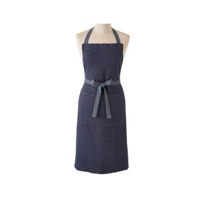 Charvet Éditions - Apron Doudou Indigo - Indigo - Blå - Förkläden