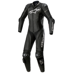 Alpinestars Stella GP Plus Skinnställ Dam Svart-Vit-Metalliskt Grå