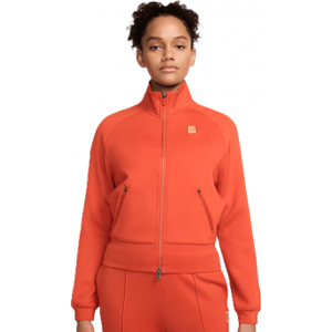 NIKE Court Heritage Jacket Women Rust (S)