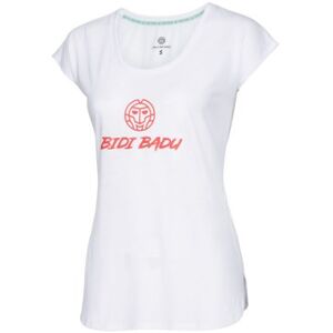 BIDI BADU Rhea Basic Logo Tee White (M)