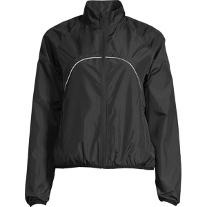 Casall Women's Visible Wind Jacket Black M, Black