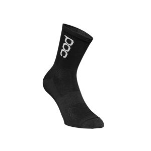 POC Essential Road Lt Sock Uranium Black S, Uranium Black