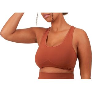 StayInPlace Rib Seamless Bra Rusty Clay S, Rusty Clay