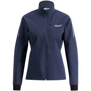 Swix Women's Pace Wind Jacket Dark navy XS, Dark navy