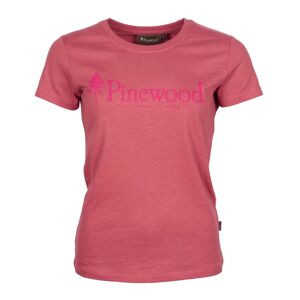 Pinewood Outdoor Life T-Shirt Dam Pink/hot Pink (Storlek: L)