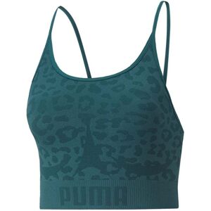 Puma Low Impact FormKnit Seamless Long Training Bra Dam, Grön, L