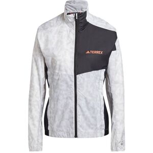 adidas Trail Wind Jacket Dam, XL, WHITE/GRETWO