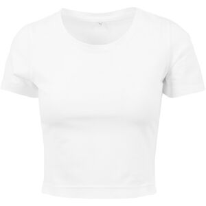 Crop Top T-shirt   DamLWhite White