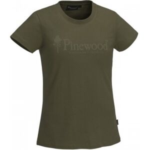 Pinewood T-Shirt Outdoor Life Dam 3445 (Färg: Jaktoliv, Storlek: Medium)