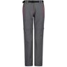 CMP Kvinnor Zip off byxor, Grey-Campari, 54