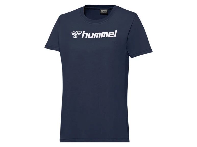 Hummel Dámske tričko z bavlny (S, námornícka modrá)