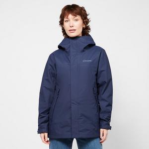 Berghaus Women's Stormcloud Prime 3-In-1 Waterproof Jacket - Navy Blue, Navy Blue - female