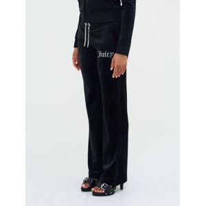 Juicy Couture Womens Black Classic Velour Track Pant - Female - Black