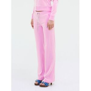 Juicy Couture Womens Begonia Pink Classic Velour Track Pant - Female - Pink