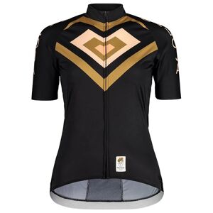 MALOJA GoldpippanM. Women's Jersey Women's Short Sleeve Jersey, size L, Cycling jersey, Cycling clothing