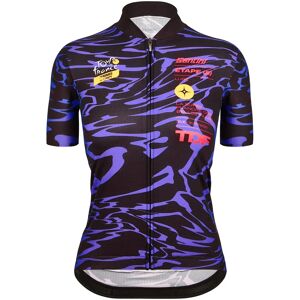 Santini TOUR DE FRANCE Femmes Women's Jersey Lure-Planches des belles filles 2022 Women's Short Sleeve Jersey, size M