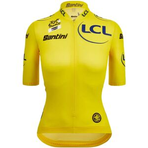 Santini TOUR DE FRANCE Femmes avec Zwift Women's Race Jersey 2024 Women's Short Sleeve Jersey, size M