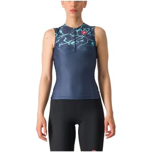 CASTELLI Free 2 Women's Tri Top Women's Tri Top, size L, Triathlon top, Triathlon clothing