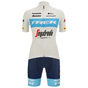 Santini TREK- SEGAFREDO 2022 Women's Set (cycling jersey + cycling shorts) Women's Set (2 pieces)