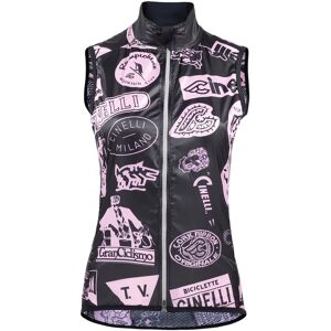 CINELLI Women's Wind West Tempo Women's Wind Vest, size S, Cycling vest, Bike gear