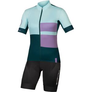 ENDURA FS260 Print Women's Set (cycling jersey + cycling shorts) Women's Set (2 pieces), Cycling clothing