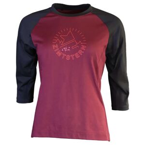 ZIMTSTERN Women's 3/4 long-sleeved bike shirt Bikeshirt, size L