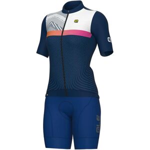 ALÉ Zig Zag Women's Set (cycling jersey + cycling shorts) Women's Set (2 pieces), Cycling clothing