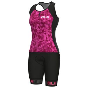 ALÉ Triangles Women's Set (cycling jersey + cycling shorts) Women's Set (2 pieces), Cycling clothing