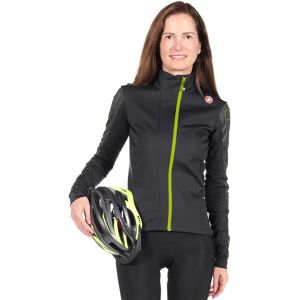 CASTELLI Transition Women's Winter Jacket Women's Thermal Jacket, size S, Winter jacket, Cycle clothing