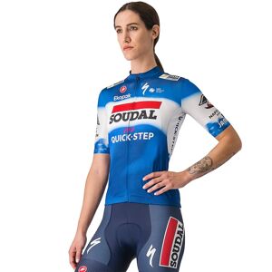 Castelli SOUDAL QUICK-STEP Women's Jersey 2024 Short Sleeve Jersey, size S