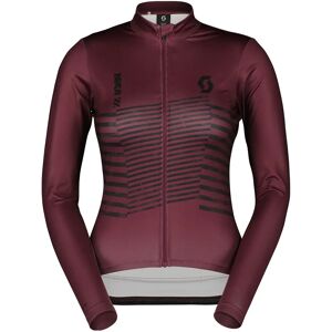 SCOTT RC Team Warm Graphics Women's Long Sleeve Jersey, size S, Cycling jersey, Cycle gear