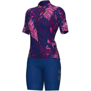 ALÉ Leaf Women's Set (cycling jersey + cycling shorts) Women's Set (2 pieces), Cycling clothing