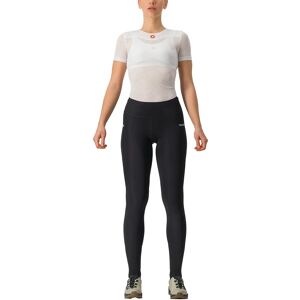 CASTELLI Women's long cycling shorts or padding Unlimited Trail Women's Cycling Tights, size S, Cycle trousers, Cycle clothing