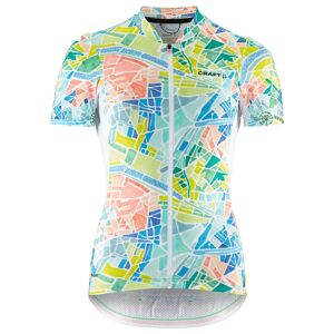CRAFT ADV Endurance Graphic Women's Short Sleeve Jersey, size L, Cycling jersey, Cycling clothing