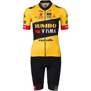 AGU TEAM JUMBO-VISMA 2023 Women's Set (cycling jersey + cycling shorts) Set (2 pieces)