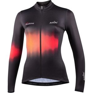 NALINI Stripes Women's Long Sleeve Jersey, size S, Cycling jersey, Cycle gear