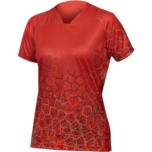 ENDURA Singletrack Print Women's Bike Shirt Bikeshirt, size S, Cycling jersey, Cycle gear