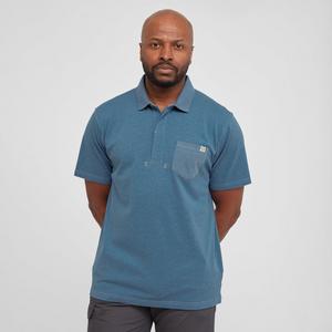 One Earth Men's Marl Polo Shirt  - Size: Extra Large