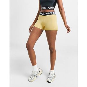 Nike Training Pro 3" Dri-FIT Shorts - Yellow - Womens, Yellow