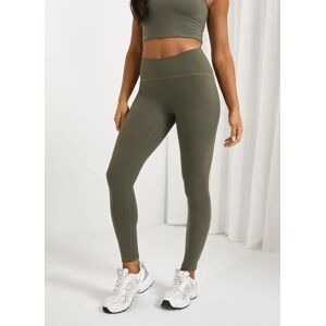 Gym King Peach Luxe Legging - Olive Luxe 12 Women