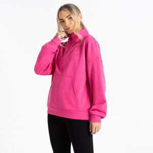 Dare 2b Women's Recoup II Half Zip Sweatshirt Pure Pink, Size: 10