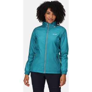 Regatta Women's Lightweight Corinne IV Waterproof Packaway Jacket Pagoda Blue, Size: 14